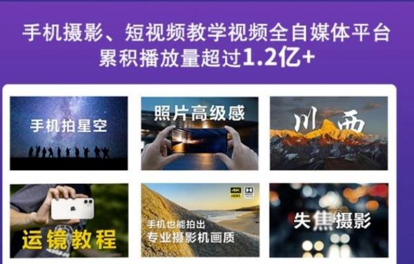 2022玩转手机影像全系课，零基础的小白也能进阶成为手机摄影专业人士-6688资源库