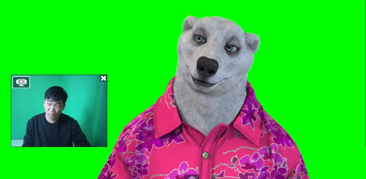 实时直播换脸卡通形象出镜，卡通形象面部捕捉(软件＋教程)-6688资源库