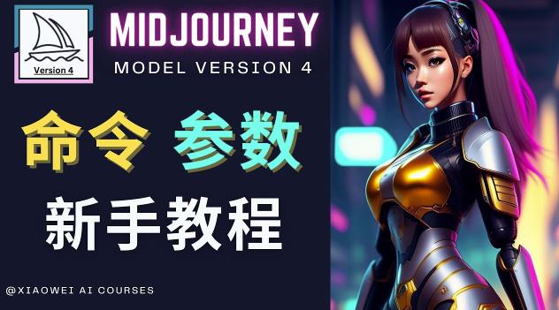Midjourney新手入门教程，轻松创作顶级图像，命令参数-新手教程-6688资源库