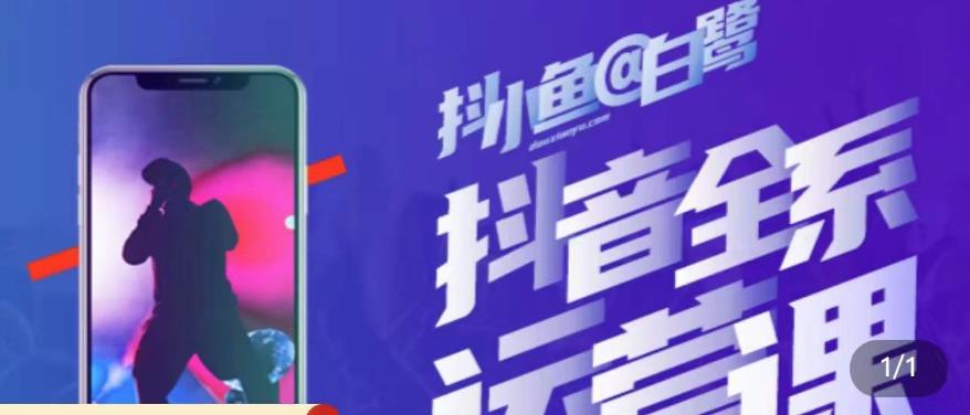 白鹭·主播内训营,运营主播话术起号进阶能力提升-6688资源库