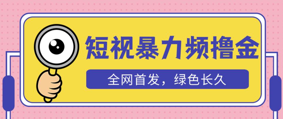 外面收费1680的短视频暴力撸金，日入300+长期可做，赠自动收款平台-6688资源库