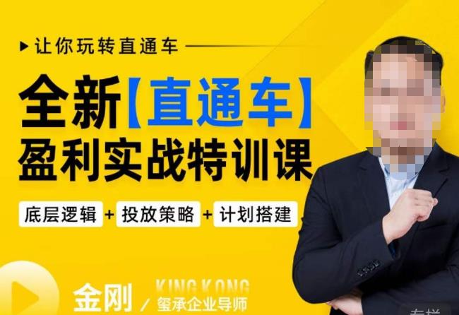 玺承·全新直通车盈利实战特训课，从​底层逻辑详细拆解，从底层，策略到搭建，让你玩转直通车-6688资源库