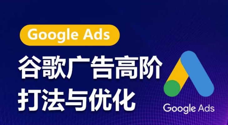 谷歌广告高阶打法与优化，凝结行业精华的谷歌广告体系课程，带你抓住流量红利，最大化ROI-6688资源库