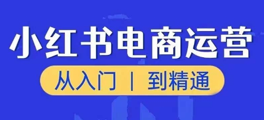 小红书电商运营课，从入门到精通，带你抓住又一个赚钱风口-6688资源库