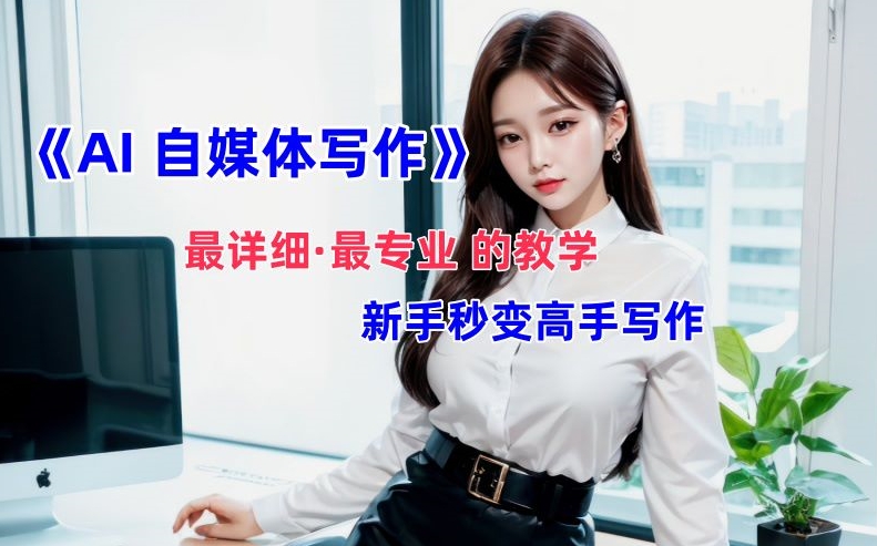 AI自媒体文章创作全网最详细教程,新手秒变写作高手,多方位发展-6688资源库