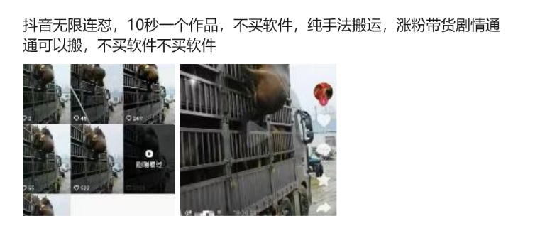 抖音无限连怼，10秒一个作品不买软件，纯手法搬运，涨粉带货剧情通通可以搬-6688资源库