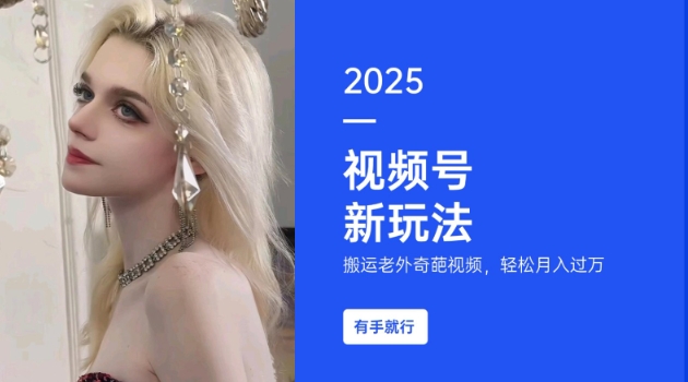 搬运老外奇葩视频,撸视频号分成计划收益,每天只需一小时,新手小白轻松月入过W-6688资源库