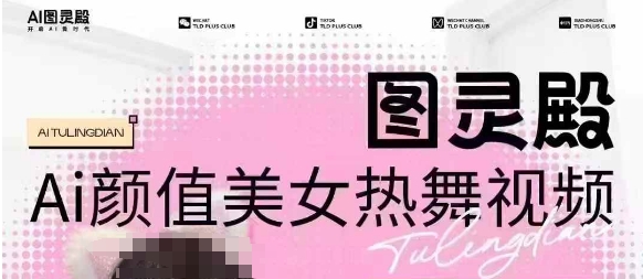 全网首发，原价988图灵殿AI颜值美女热舞视频，云端生图，轻松过原创-6688资源库