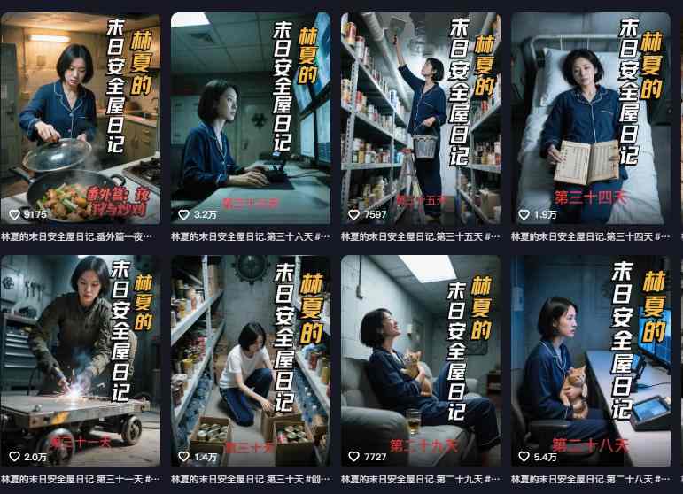 十个作品涨粉近20W！用AI制作末日安全日记连载，日入4位数，评论区爆肝求更新（附详细步骤）-6688资源库