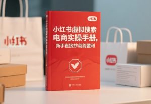 小红书​⁠‬​​⁠​‌​‬​⁠​‬‍‍‌​​​‬‌‍⁠​​​‌​⁠⁠​‬​​‬​​​​‌​‍虚拟搜索电商实操手册，新手直接抄就能盈利-6688资源库