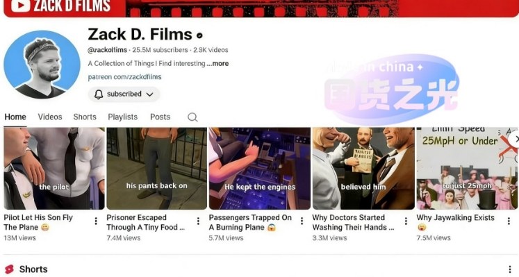 外网大神Zack D Film作品同款科普动画视频制作教学，TK油管youtube科普blender教程，教你出海賺美金-6688资源库