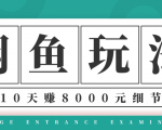 龟课·闲鱼项目玩法实战班第12期，操作10天左右利润有8000元细节玩法-6688资源库