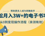 狂赚计划:轻松月入3W+的电子书项目,从0到变现操作流程,亲测有效-6688资源库