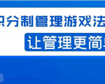 宅男·积分制管理游戏法则,让你从0到1,从1到N+,玩转积分制管理-6688资源库