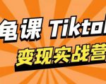 龟课·TikTok变现实战训练营线上第1期,多种变现模式,轻松赚美刀-6688资源库