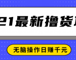 2021最新撸货项目,一部手机即可实现无脑操作轻松日赚千元-6688资源库