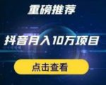 星哥抖音中视频计划：单号月入3万抖音中视频项目，百分百的风口项目-6688资源库