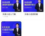 湛北·抖音小店入门进阶高阶合集，八大玩法打造百万店铺-6688资源库