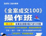 《全案成交100》全案全流程4段25步100招，操作班-6688资源库