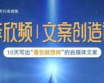 李欣频|文案创造课,0基础可报10天写出“看到就想转”的自媒体文案-6688资源库
