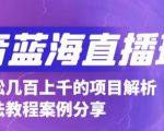 抖音最新蓝海直播玩法，3分钟赚30元，一天轻松1000+，只要你去直播就行【详细玩法教程】-6688资源库