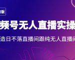 2022年视频号无人直播实操课，打造日不落直播间跟纯无人直播间-6688资源库