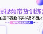 短视频带货训练营：不拍摄 不露脸 不买样品 不囤货发货 简单粗暴混剪带货（第三期）-6688资源库