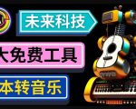 抢先体验未来Ai科技-文本转音乐工具，只需输入文字描述，即可创作歌曲和音乐-6688资源库