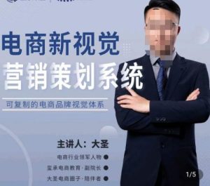 大圣·电商新视觉营销策划系统，可复制的电商品牌视觉识别系统-6688资源库