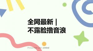 全网最新不露脸撸音浪，跑通自动化成交闭环，实现出单+收徒收益最大化【揭秘】-6688资源库