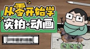 从零开始学实拍加动画，实拍加动画创意教程-6688资源库