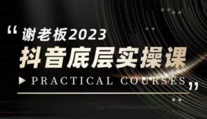 蟹老板·2023抖音底层实操课，打造短视频的底层认知-6688资源库