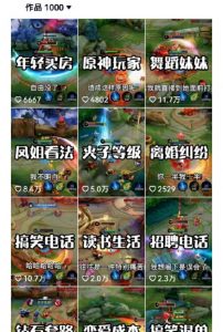 副业拆解：抖音王者荣耀游戏变现副业项目，视频版一条龙实操玩法分享给你-6688资源库