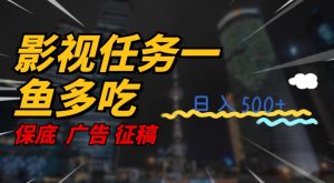 影视任务一鱼多吃玩法，无脑操作日入3位数-6688资源库