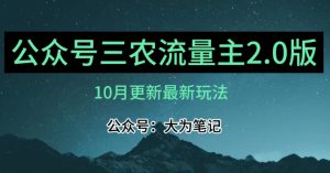 (10月)三农流量主项目2.0——精细化选题内容，依然可以月入1-2万-6688资源库