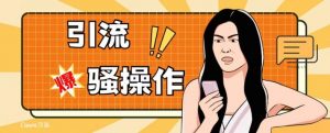 最新引流骚操作，单账号日引50-100，简单粗暴，适合于小白各行各业都可以进行操作，精准粉丝加到爆-6688资源库