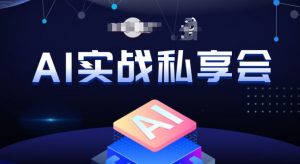 AI实战私享会，各种ai变现玩法，AI变现思路-6688资源库