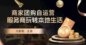 大新哥·商家团购自运营-玩转本地生活-6688资源库