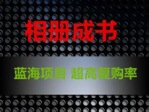 相册成书，蓝海项目，认真操作月入过万【揭秘】-6688资源库