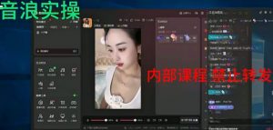 2024最新女生无声版无人直播全套教程，疯狂撸音浪【揭秘】-6688资源库