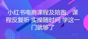 小红书电商课程及陪跑,课程反复听 实操随时问 学这一门就够了-6688资源库