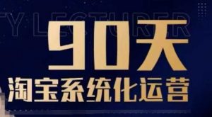 90天淘宝系统化运营，从入门到精通-6688资源库