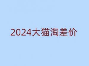 2024版大猫淘差价课程，新手也能学的无货源电商课程-6688资源库