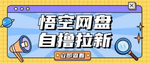 全网首发悟空网盘云真机自撸拉新项目玩法单机可挣10.20不等-6688资源库