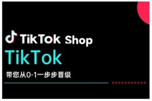 TikTok Shop带您从0-1一步步晋级，开启电商新征程，在TikTok商业领域实现突破与成长-6688资源库
