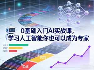 0基础入门AI实战课，学习人工智能你也可以成为专家-6688资源库