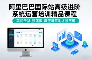 阿里巴巴国际站高级进阶系统运营培训精品课程，实战干货，强实操，真正可落地才是王道-6688资源库